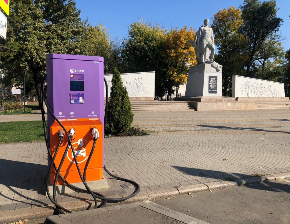 Сеть заправок для электрокаров на Кубани станет больше на 47 станций