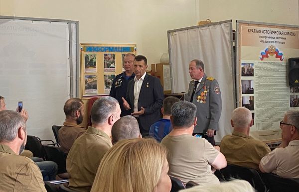Усть-Лабинское «Боевое Братство» организовало концерт для раненых в краевом госпитале