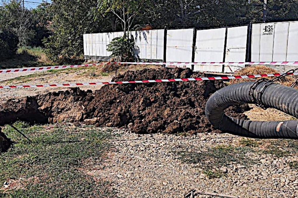 В Усть-Лабинске ремонтируют водопровод на двух участках