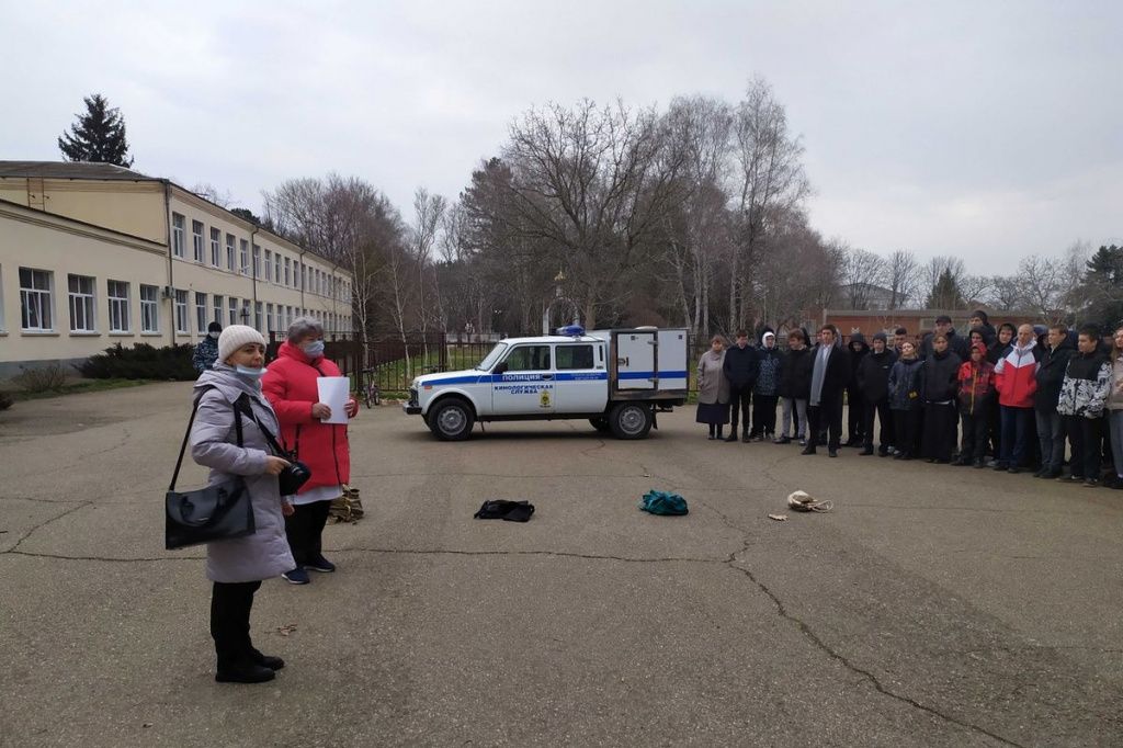 Профилактический пункт организовали в школе Усть-Лабинского района.