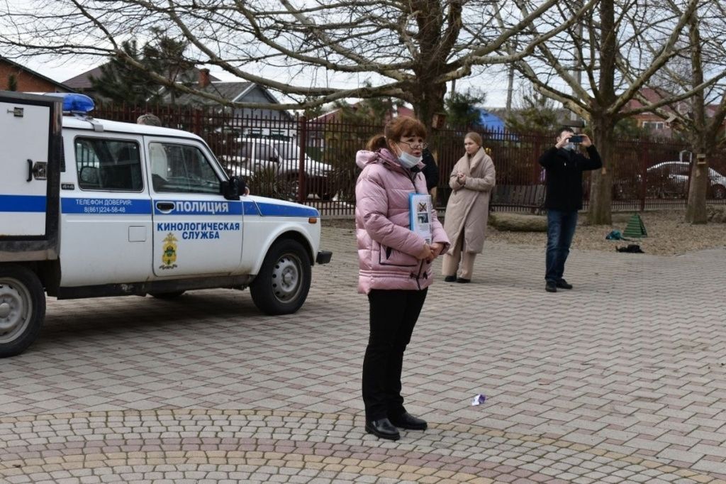 Полицейские провели встречу в Усть-Лабинске.