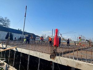 В Усть-Лабинском районе строят и ремонтируют социальные объекты В Усть-Лабинском районе строят и ремонтируют социальные объекты