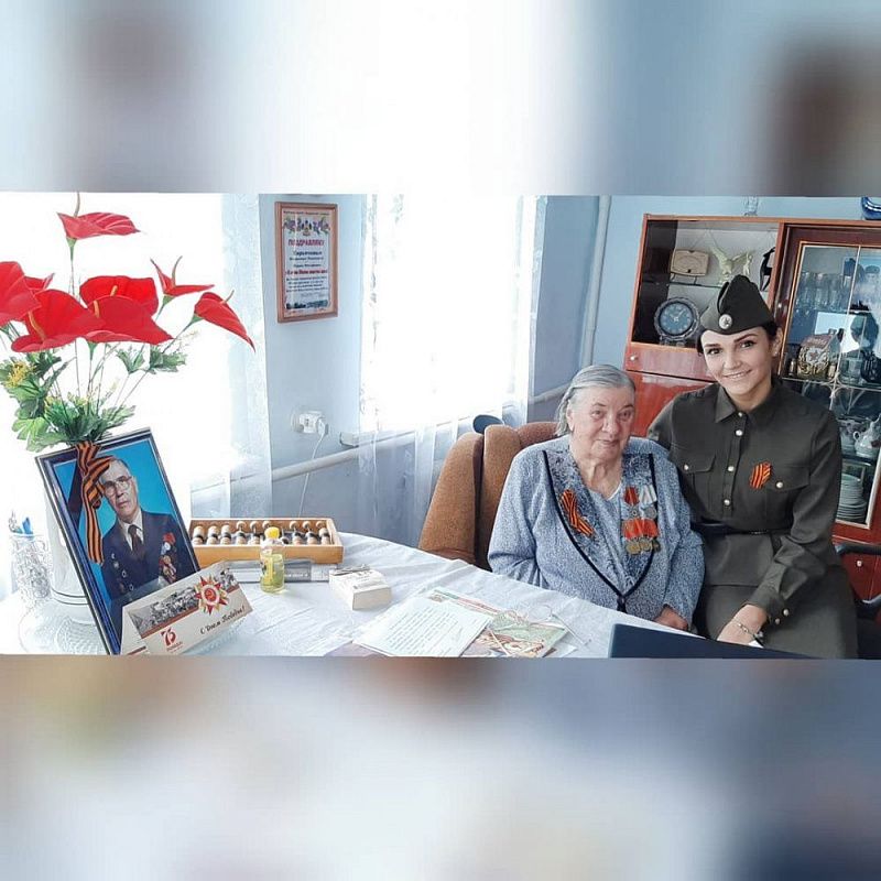 Труженица тыла Мария Кирьянова отметила 94-й день рождения Труженица тыла Мария Кирьянова отметила 94-й день рождения