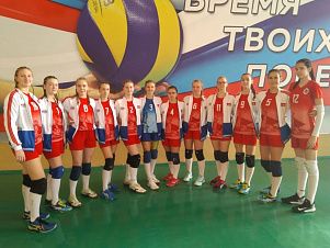 Устьлабинки в составе сборной Кубани выиграли в полуфинале первенства России по волейболу Устьлабинки в составе сборной Кубани выиграли в полуфинале первенства России по волейболу