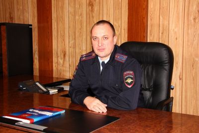 Подполковник полиции Виталий Топыгин