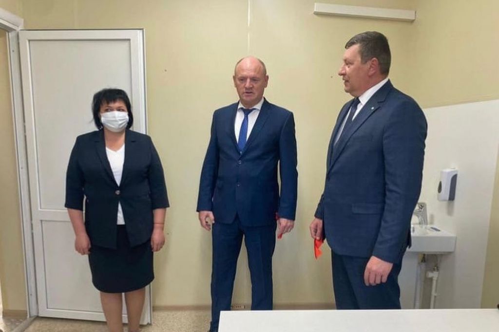 Открытие ФАПа в Согласном.