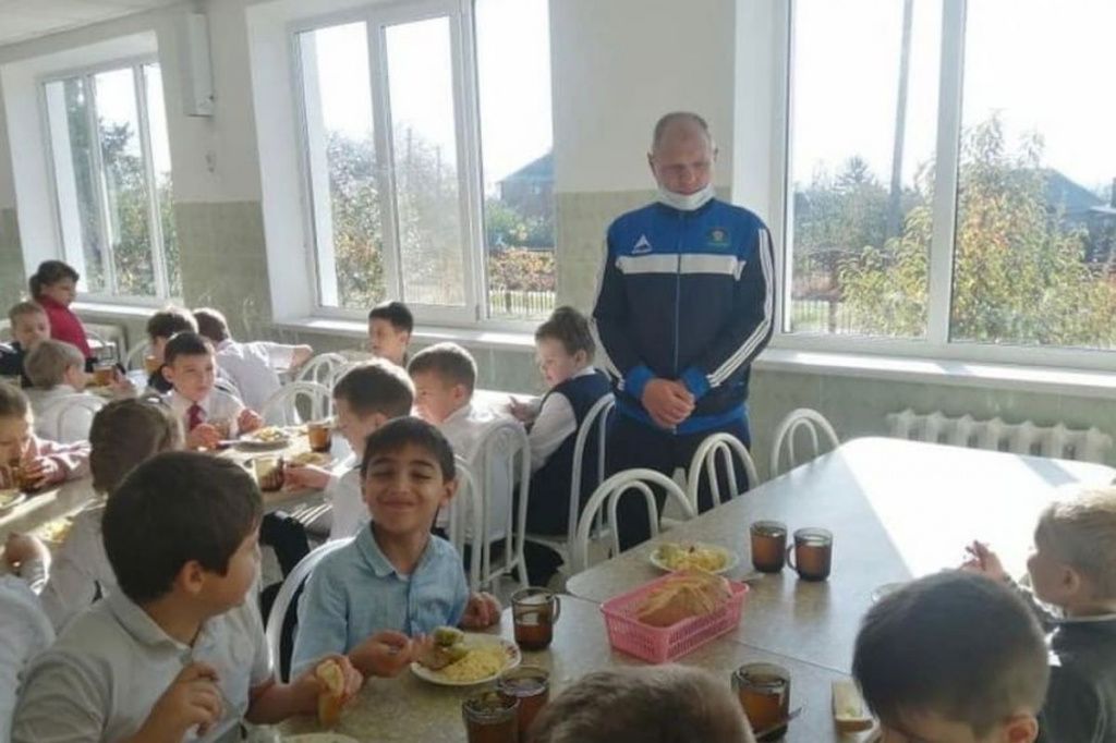 Школьные столовые в Усть-Лабинске.