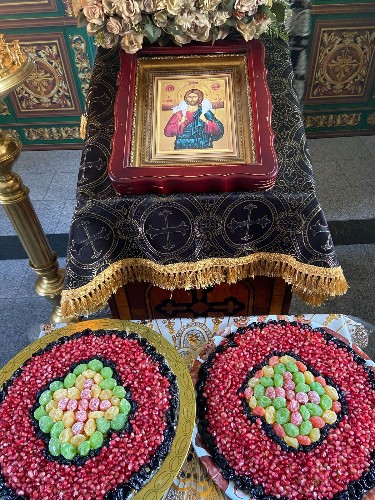 коливо, освящённое в храме Пресвятой Троицы Усть-Лабинска