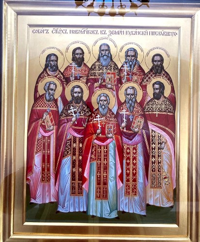 икона «Собор святых новомучеников, в земле Кубанской просиявших»