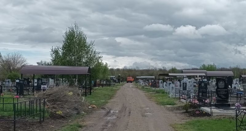 кладбище в Усть-Лабинске