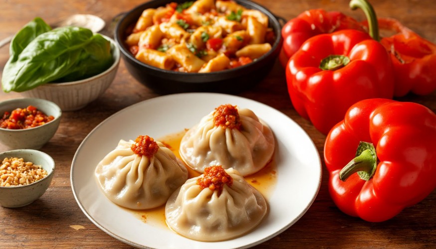 блюда, фаршированные мясом