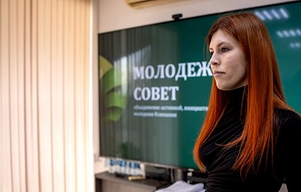 Анастасия Прасолова, председатель Молодёжного совета