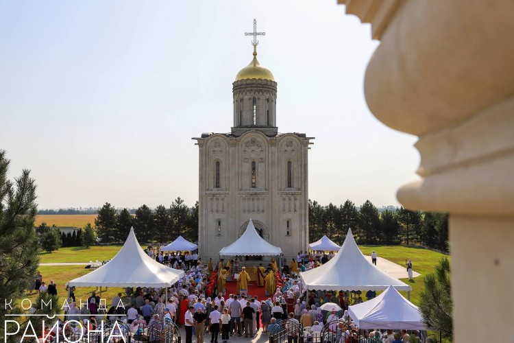 Торжество в честь Дня крещения Руси в хуторе Аргатове