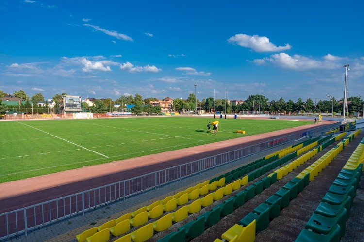 Стадион «Кубань» в Усть-Лабинске