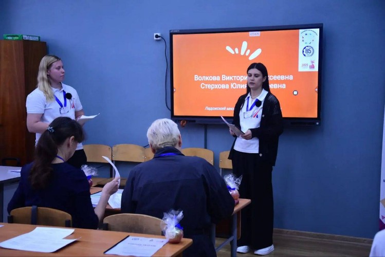 Занятие в Ладожском МТ
