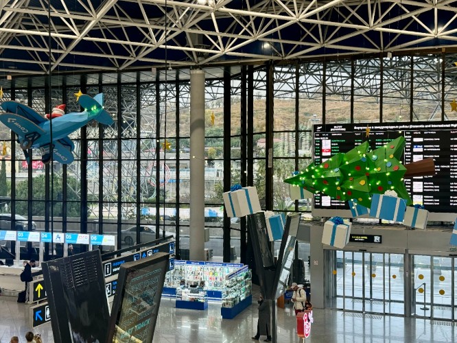 Зал аэропорта Сочи