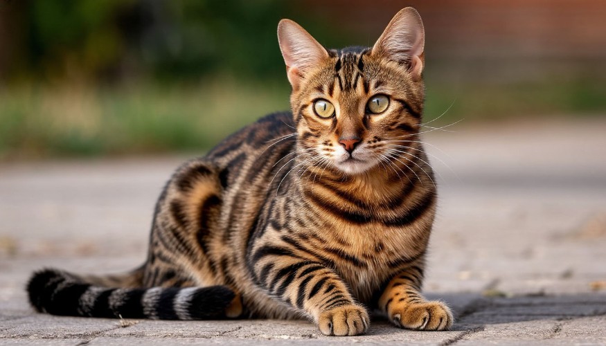 Кот бенгальской породы
