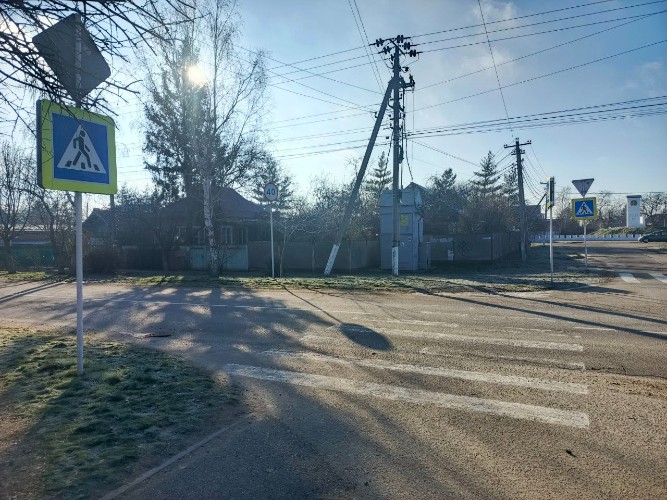 Место ДТП