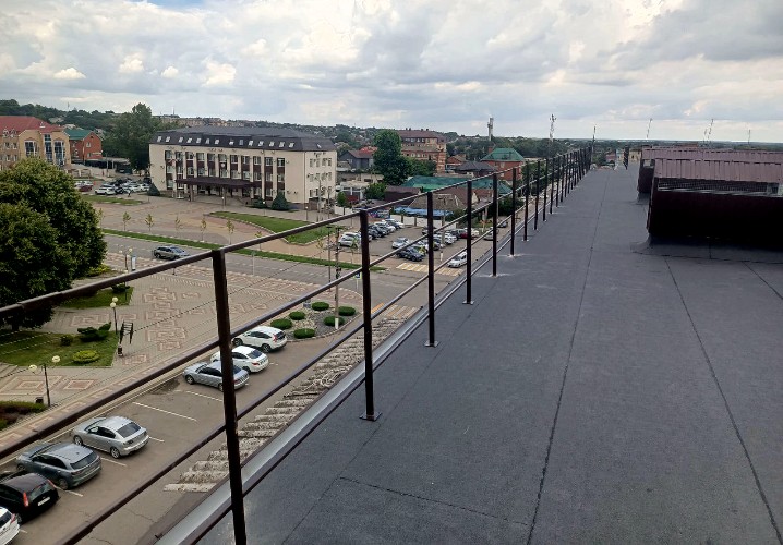 Крыша дома после капремонта